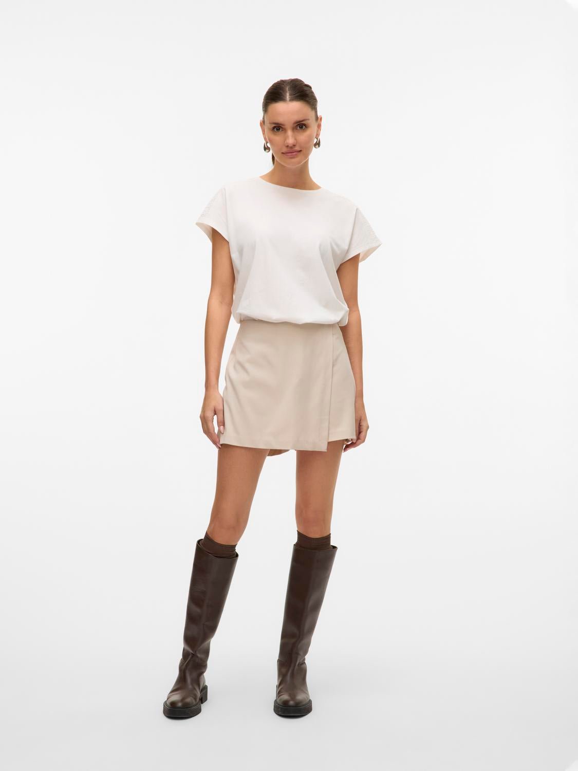 VMMELINA Shorts - Silver Lining - VERO MODA & VILA Bergvik